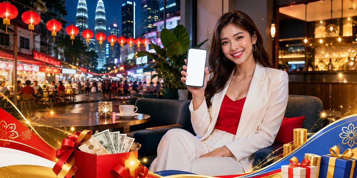 Pemain menggunakan telefon bimbit untuk melihat tip pertaruhan di Kuala Lumpur