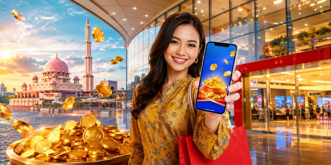 Paparan aplikasi kasino dalam talian di Putrajaya dengan antara muka yang mesra pengguna